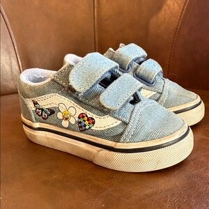 Kids vans Denim Velcro Sneakers